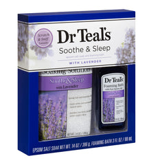 Dr Teal's sampler gift set ideal for gifting relaxation and better sleep.