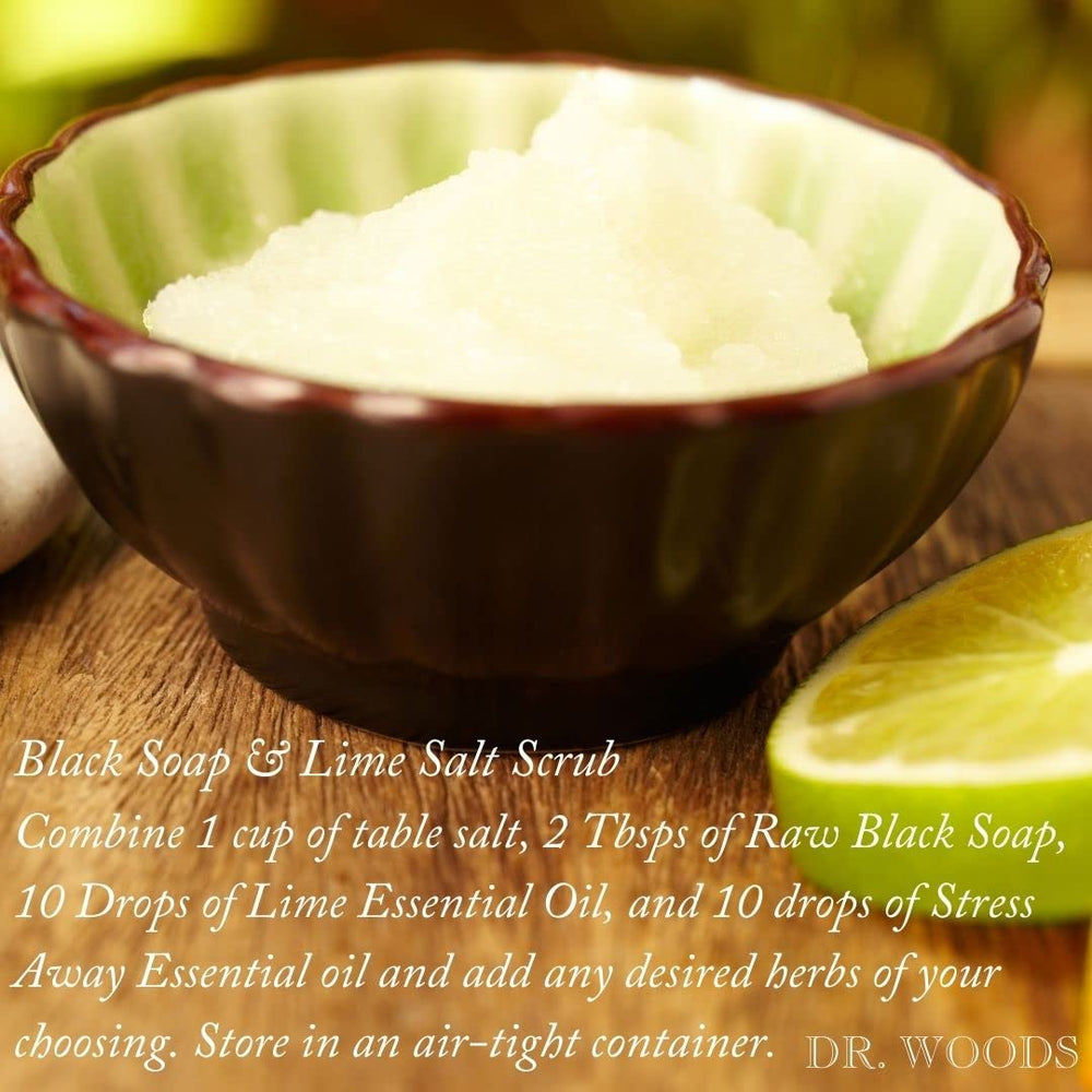 Dr. Woods Raw Liquid Black Soap pack of 3 displays family-sized care.