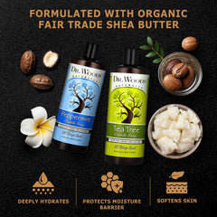 Dr. Woods vitamin A and E enriched base supports smooth, hydrated skin