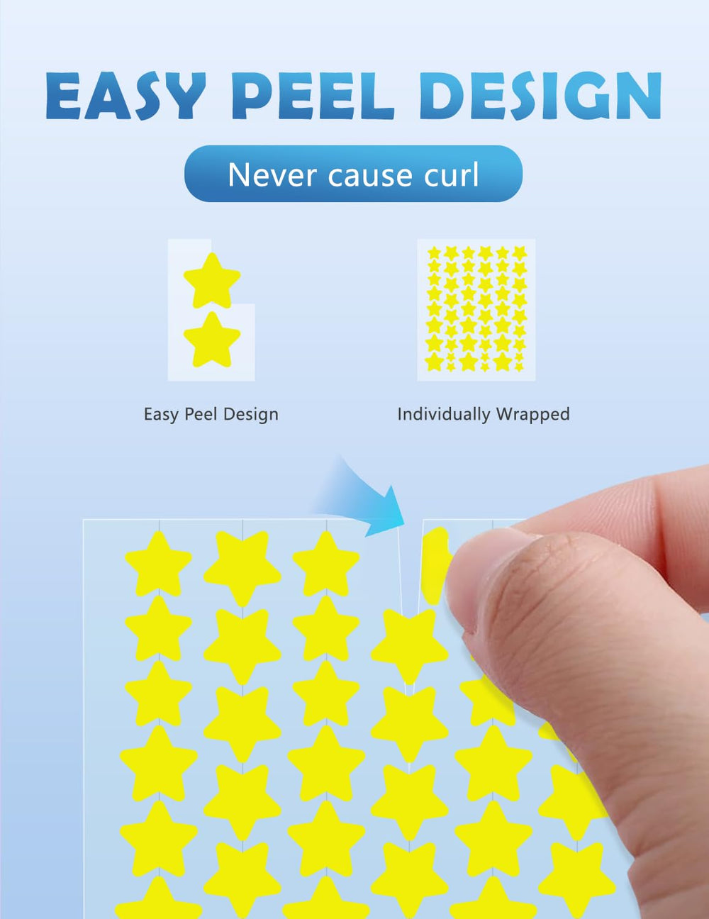 Dr. Zitacne Prismaticstars overnight coverage patches absorb fluids while you sleep.
