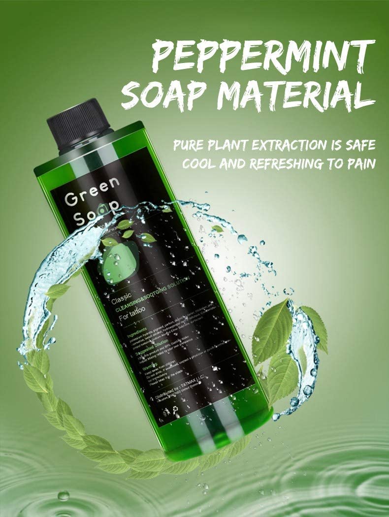 Dragon Art Green Soap cleaning-station image showing professional-grade cleaning setup