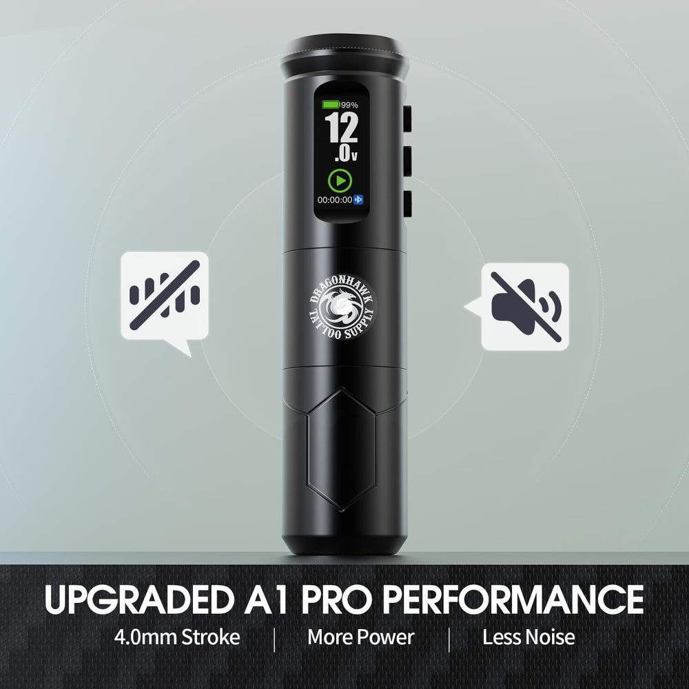 Dragonhawk A1 Pro black ink included for immediate line work practice