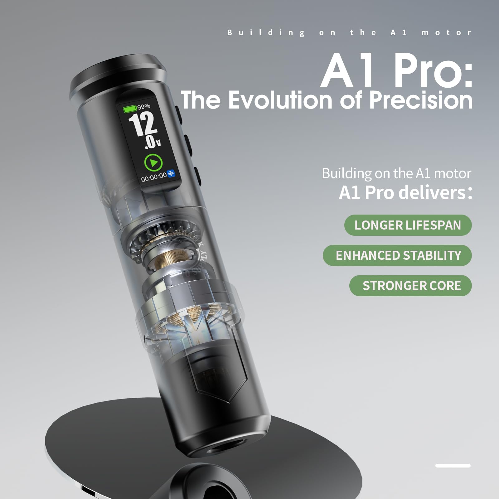 Dragonhawk A1 Pro compact aluminum body reduces fatigue during long sessions