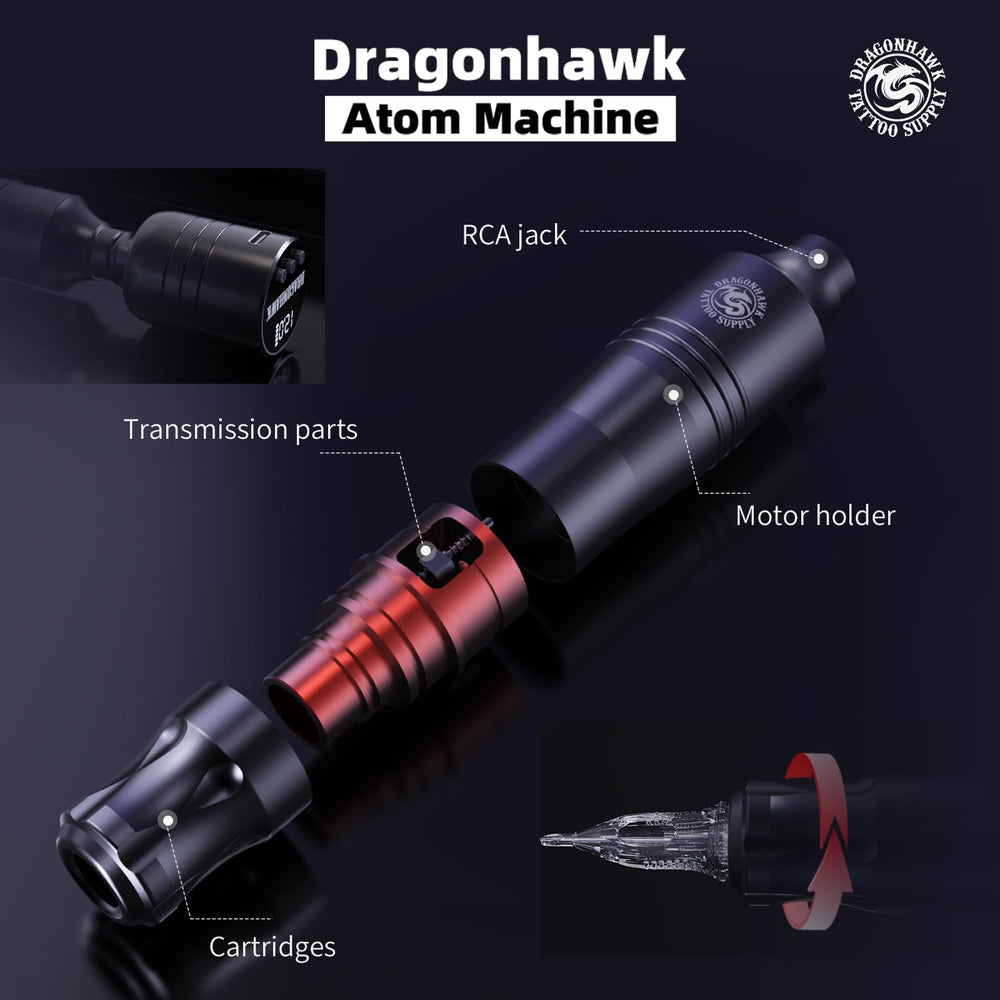 Dragonhawk Atom kit start journey with beginner unboxing view.