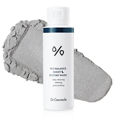 Dr.Ceuracle Pro Balance Enzyme Powder Wash bottle for daily pore cleansing and gentle skin balance.