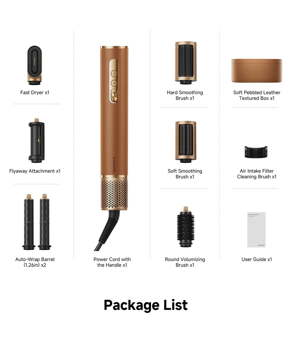 DREAME AirStyle Pro straight attachment delivers sleek, salon-grade straightening at home.