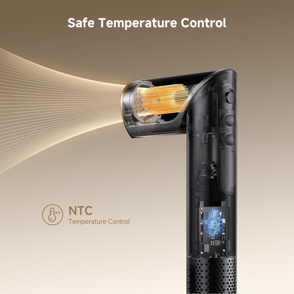 Dreame Dazzle frizz-control ions promote shine and smoother hair.