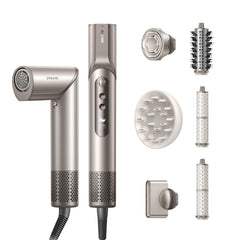 Dreame Dazzle intelligent nozzle recognition adjusts heat for tailored styling results.