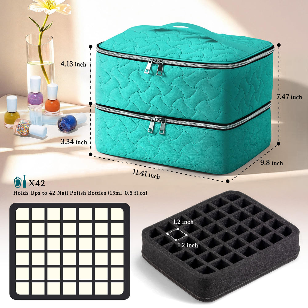 DreamGenius compact dimensions for vanity drawers and travel bags