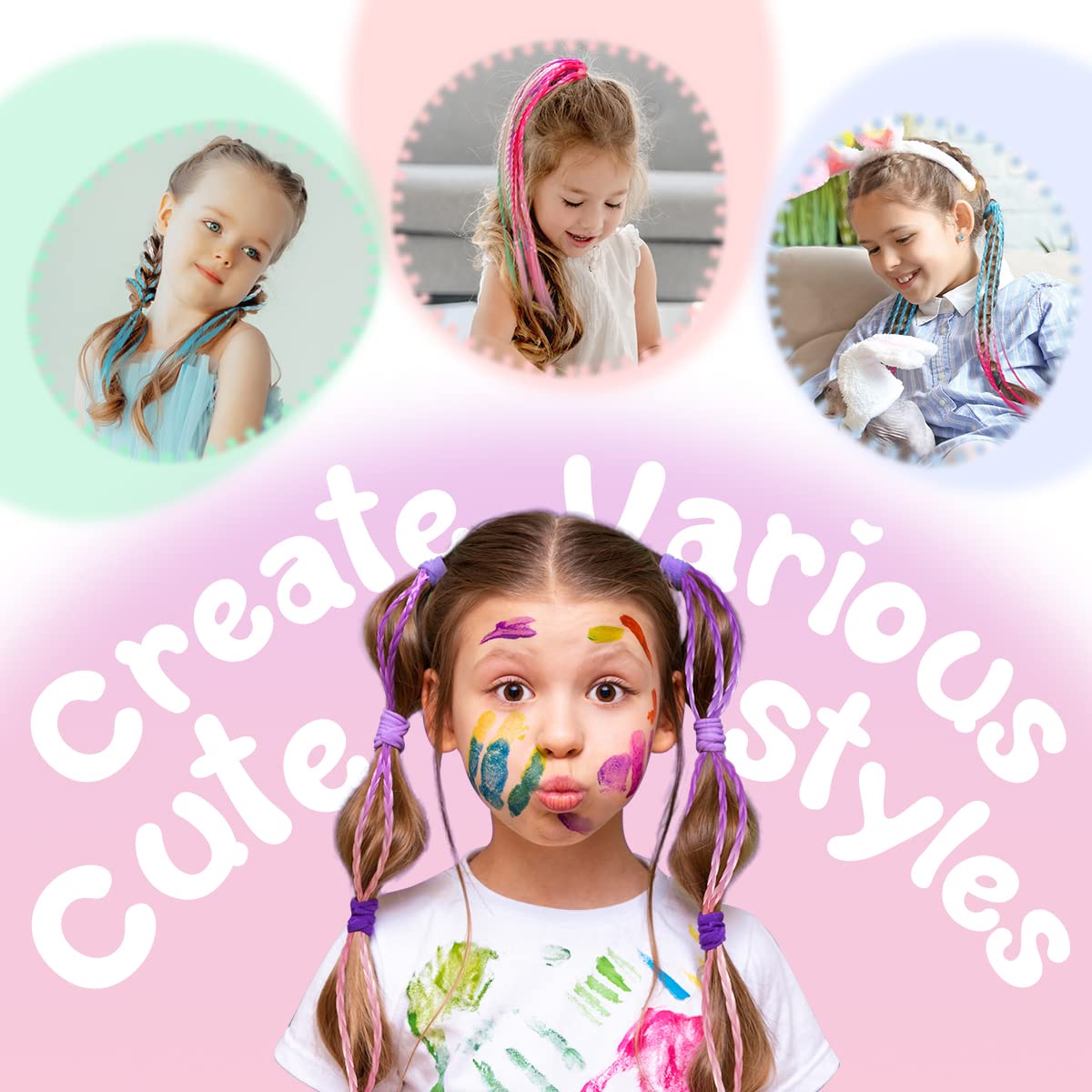 Dreamlover 12-piece set offers a safe, temporary color option for kids