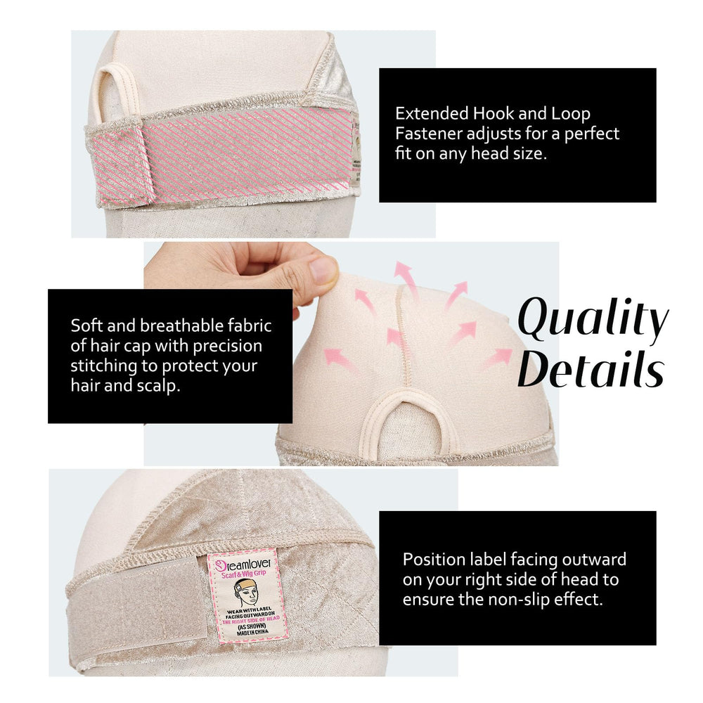Dreamlover note right-side logo orientation image communicates proper wear guidance for best results