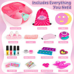 Dreamon Kids Foot Spa Massage Stones delivering warm, relaxing pressure during play.