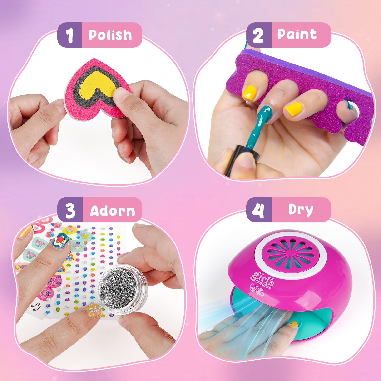 Dreamon Kids Hairband and Toe Separators for tidy, playful routines.