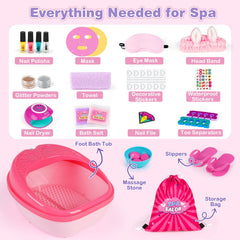 Dreamon Kids Nail Kit vibrant polishes for easy, mess-free nail art