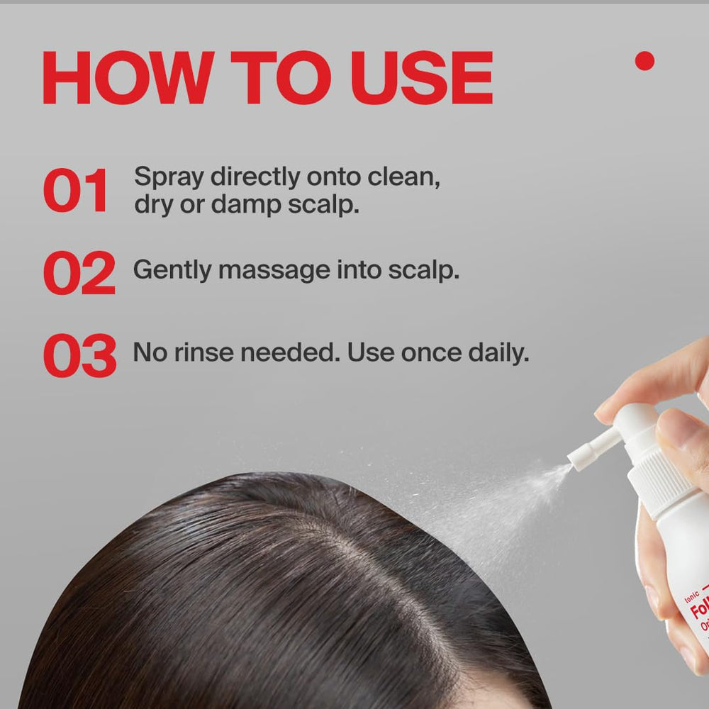 DR.FORHAIR Folligen Tonic scalp care scene for daily routine.