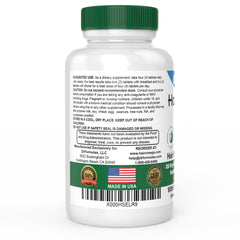 DrFormulas HairOmega closeup capsules for easy daily intake supporting consistency.