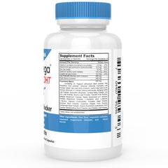 DrFormulas HairOmega capsules close-up for DHT support and hair health