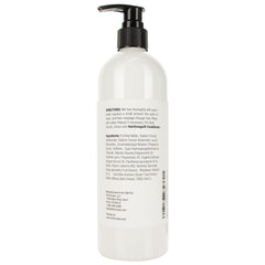 DrFormulas HairOmega ingredients close-up showing biotin and caffeine for scalp nourishment