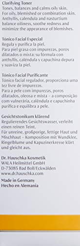 Dr. Hauschka Clarifying Toner bottle with cap shown for everyday skincare.