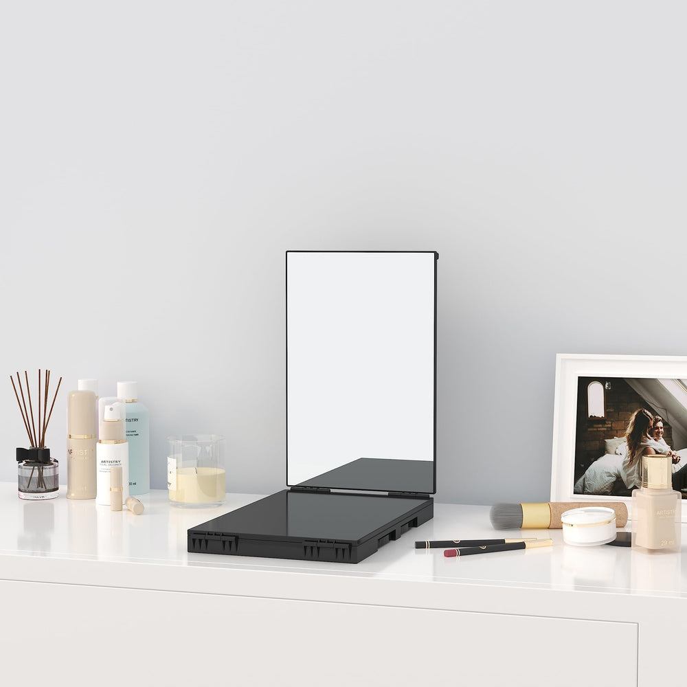 Dripex LED mirror ideal for at-home dyeing and braiding sessions.