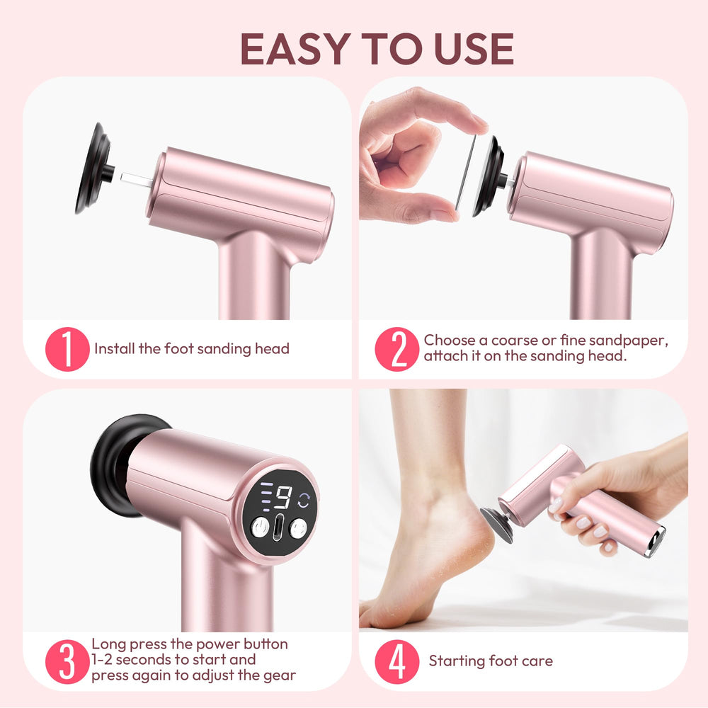 Drivox compact design image demonstrates cordless convenience in bathroom use