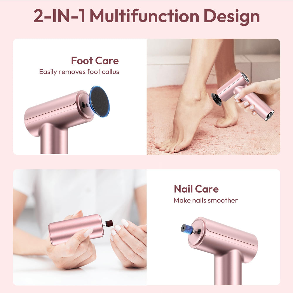 Drivox foot callus remover close-up highlights ergonomic grip and comfortable handling