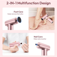 Drivox foot callus remover close-up highlights ergonomic grip and comfortable handling