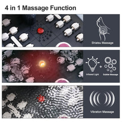 Drizo foot spa with 22 massage rollers for shiatsu-like relief