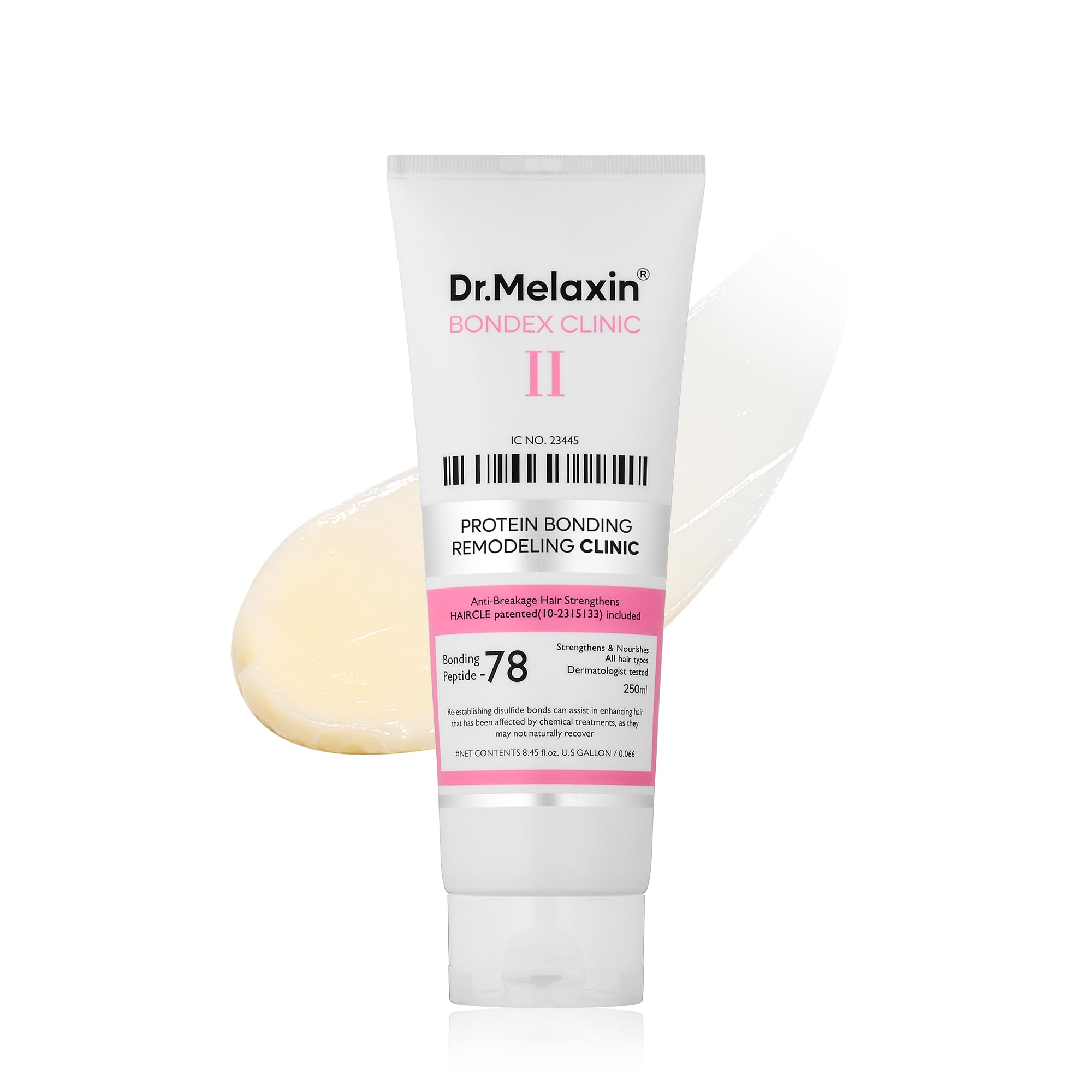 Dr.Melaxin Bondex treatment bottle for at-home bond repair and deep conditioning