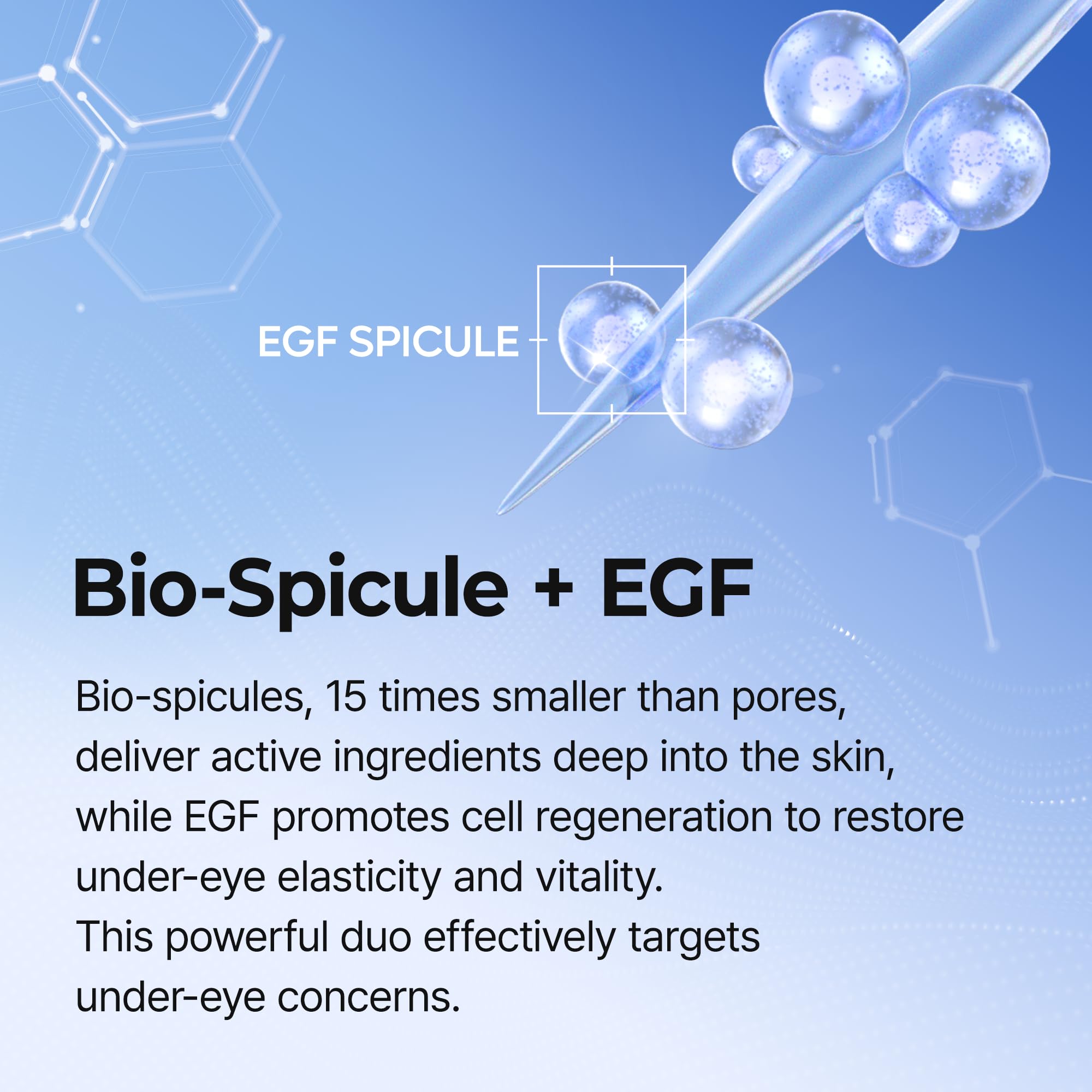 Dr.Melaxin Eyephalt massage motion conveys soothing cooling effect near the eyes.