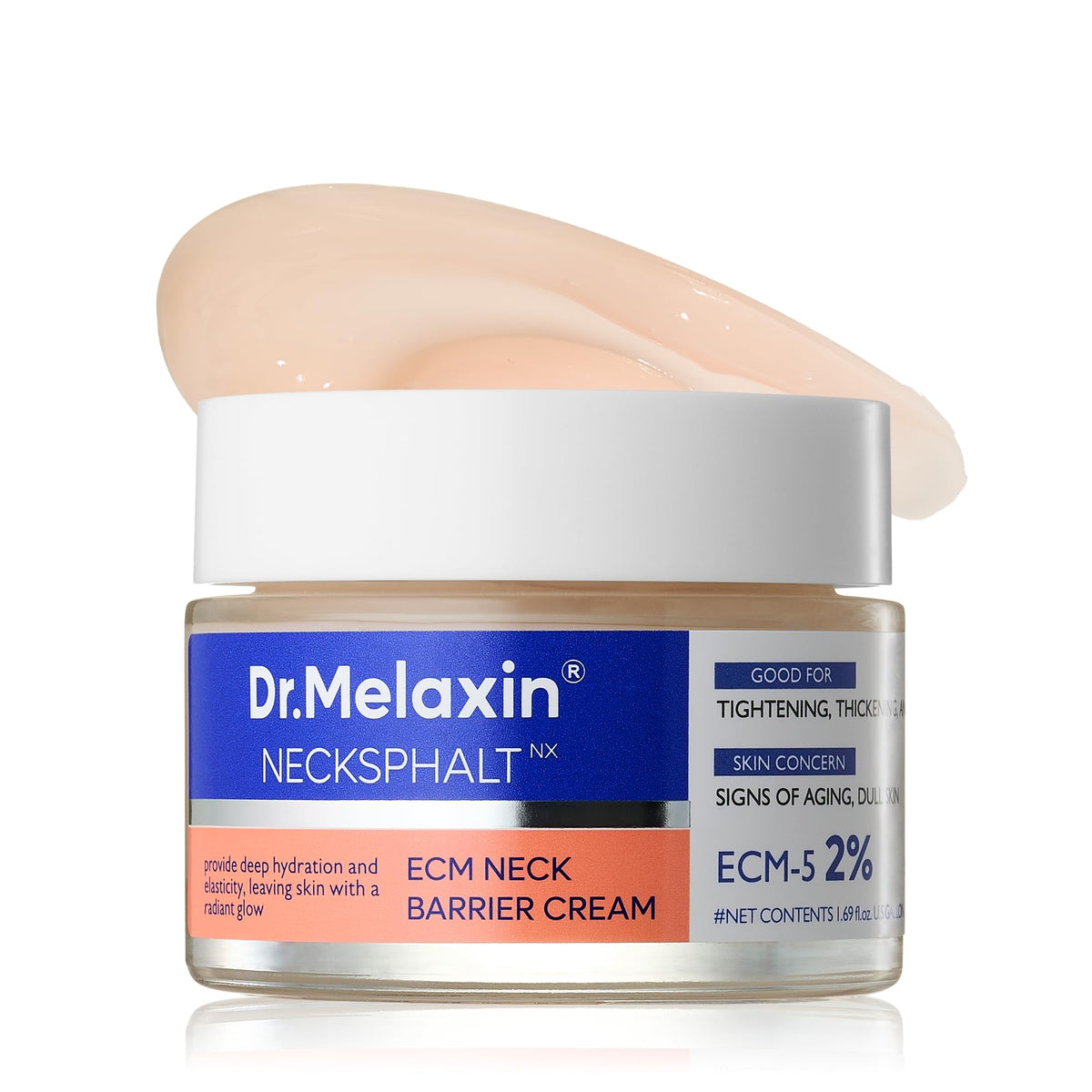 Dr.Melaxin Necksphalt bottle-front for easy daily neck care.