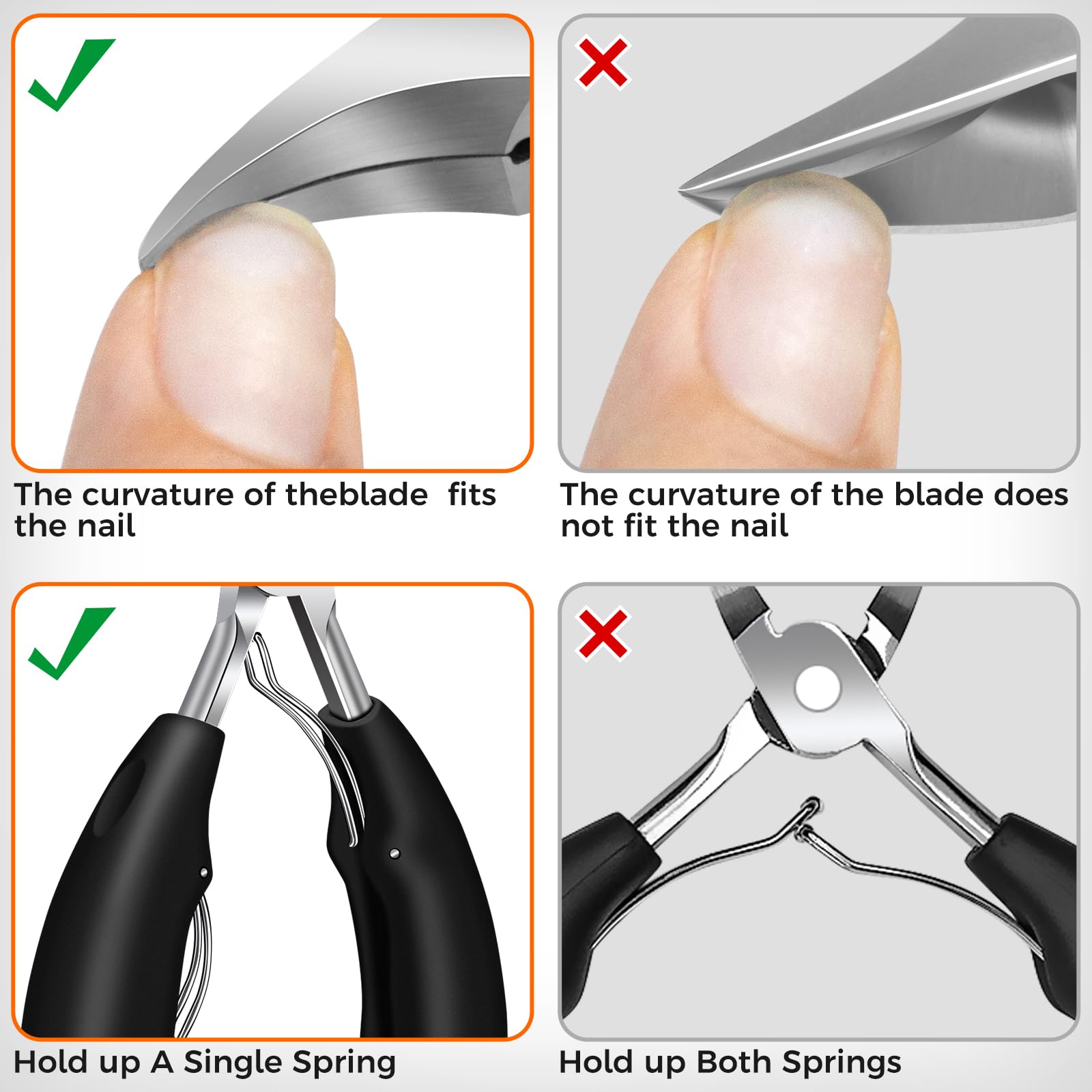 DRMODE cuticle-pusher included for nail grooming and surrounding skin care.