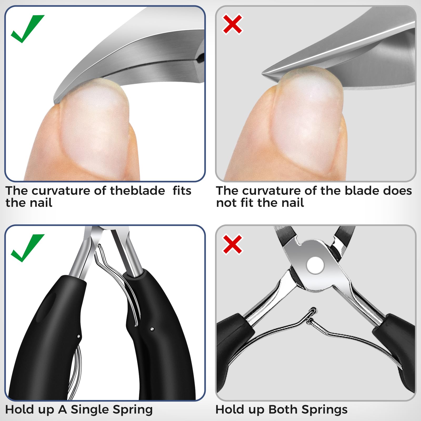 DRMODE nail file and cuticle pusher included for complete nail care.