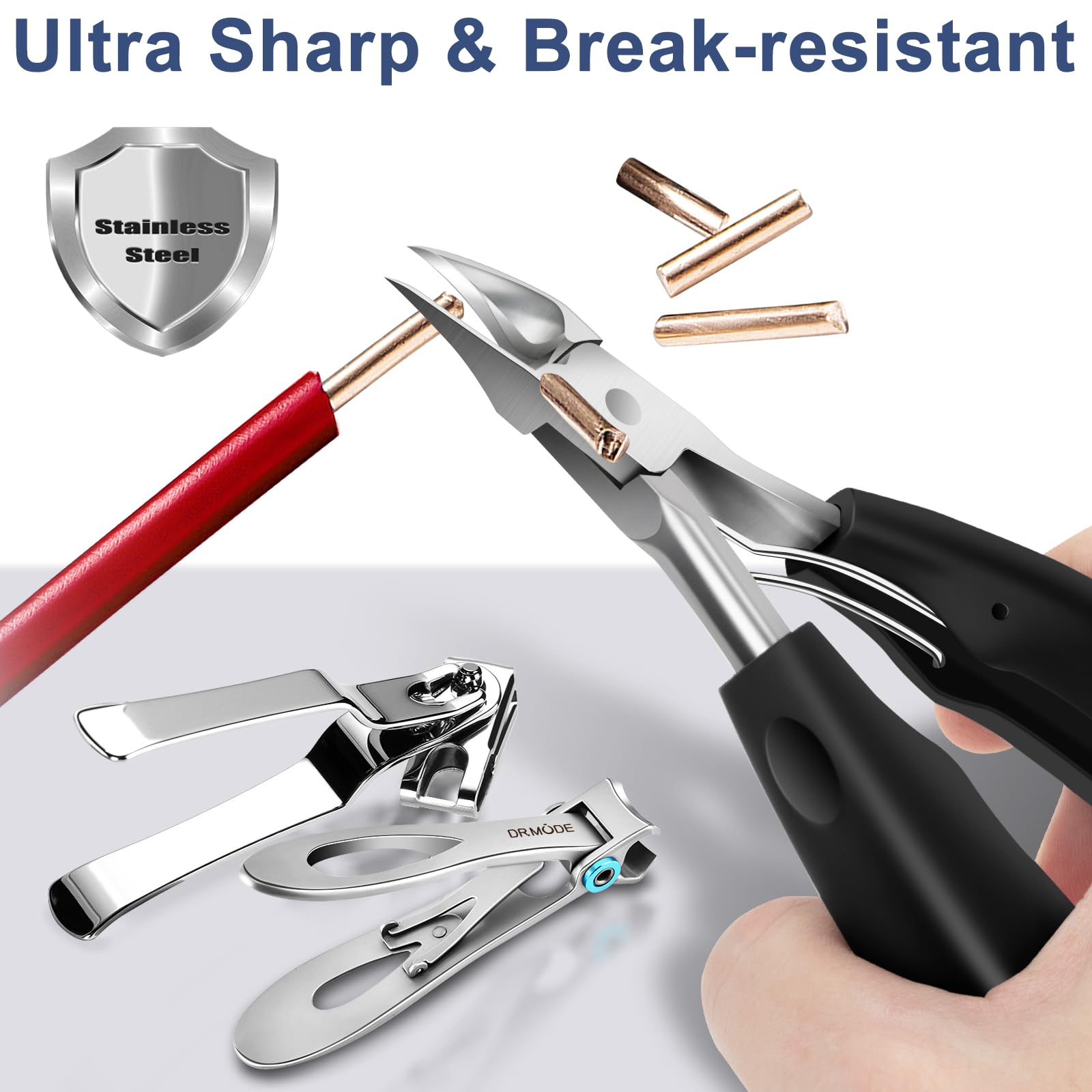 DRMODE nail lifter tool lifts ingrown edges safely.