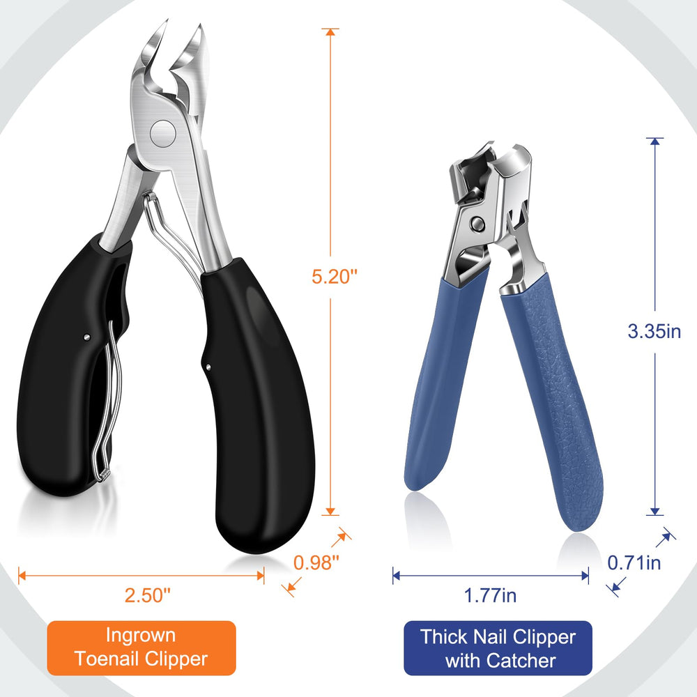 DRMODE professional nail cutter delivers precise cuts on thick nails
