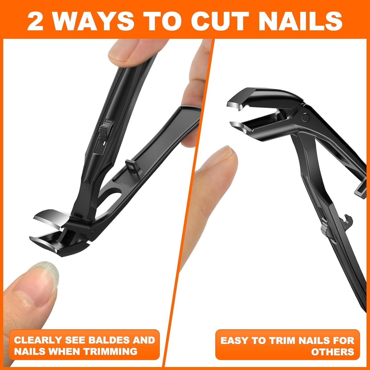 DRMODE stainless steel blades stay sharp and rust-resistant