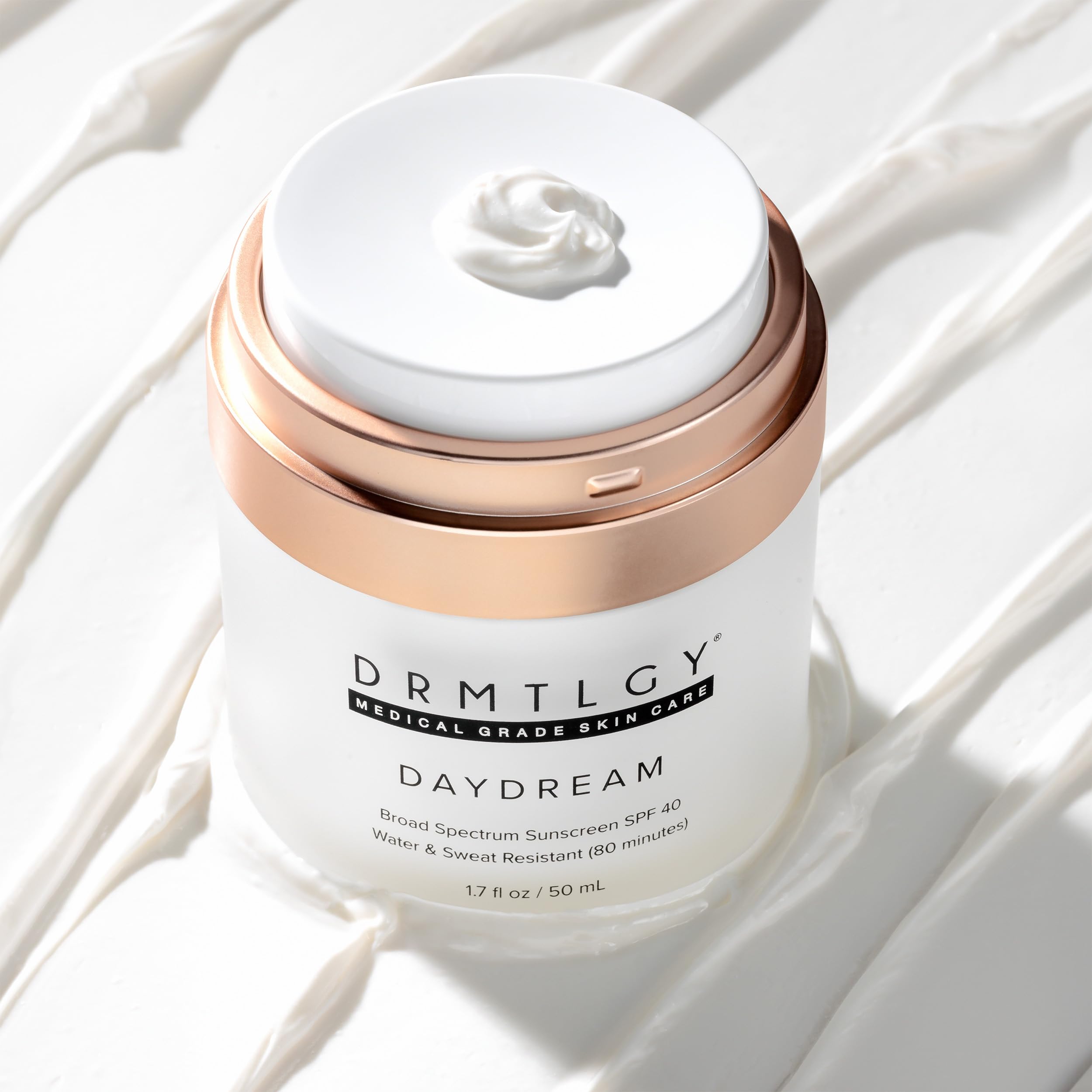 DRMTLGY Day Dream sunscreen close-up for sensitive skin-friendly formula