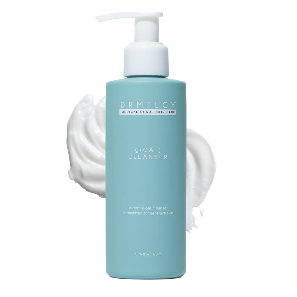 DRMTLGY gOAT Cleanser bottle front showing fragrance-free formula