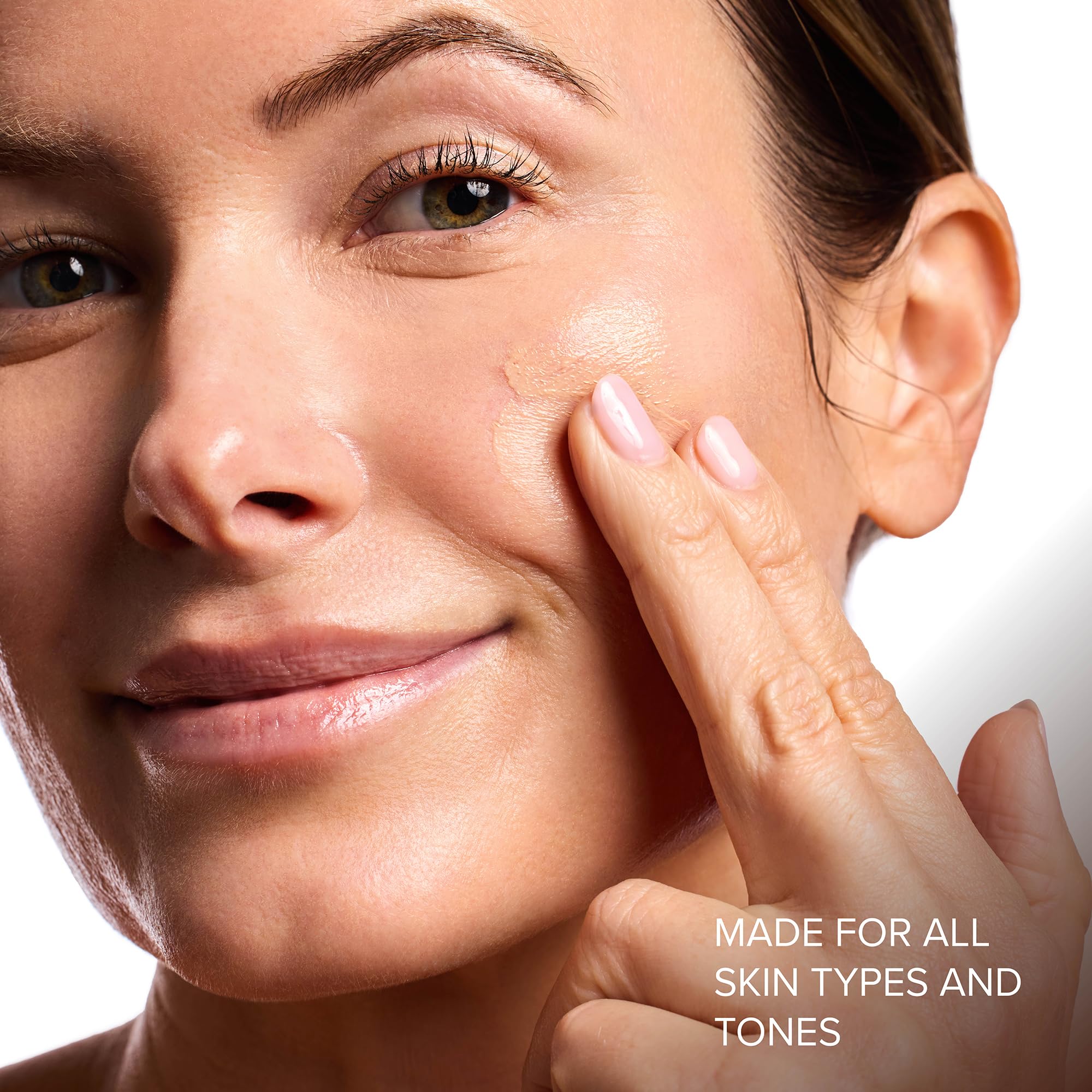 DRMTLGY texture close-up emphasizing lightweight, non-greasy formula