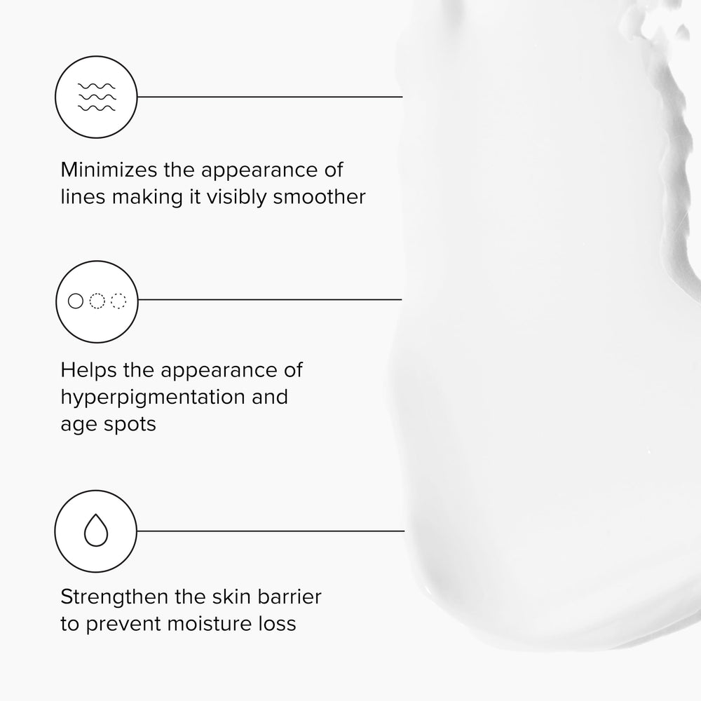 DRMTLGY peptide complex bottle-view highlights peptide support for firmer-looking skin