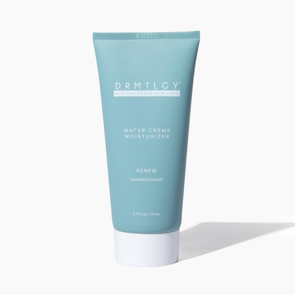 DRMTLGY Water Créme bottle pump shows lightweight daily hydration for all skin types