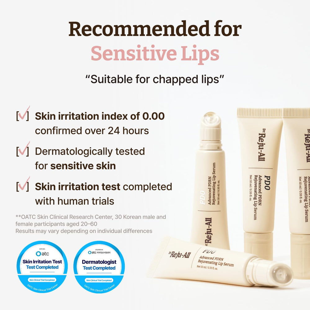 Dr.Reju-All label close-up listing PDRN and exfoliating actives