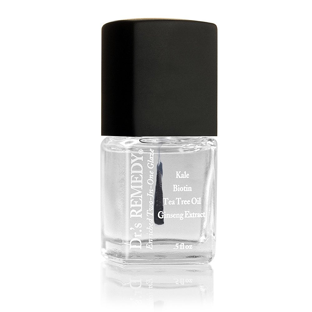 Dr.'s Remedy Resilient Rose nail polish bottle highlights durable wear.