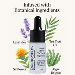 Dr.'s Remedy Restorative Remedy Trio oil bottle highlights cuticle nourishment and hydration support.