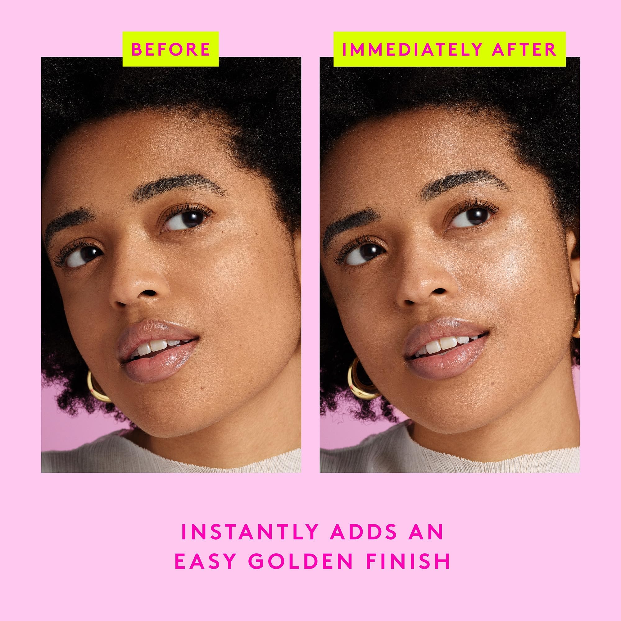 Drunk Elephant B-Goldi Bright Drops mixed with moisturizer for glow