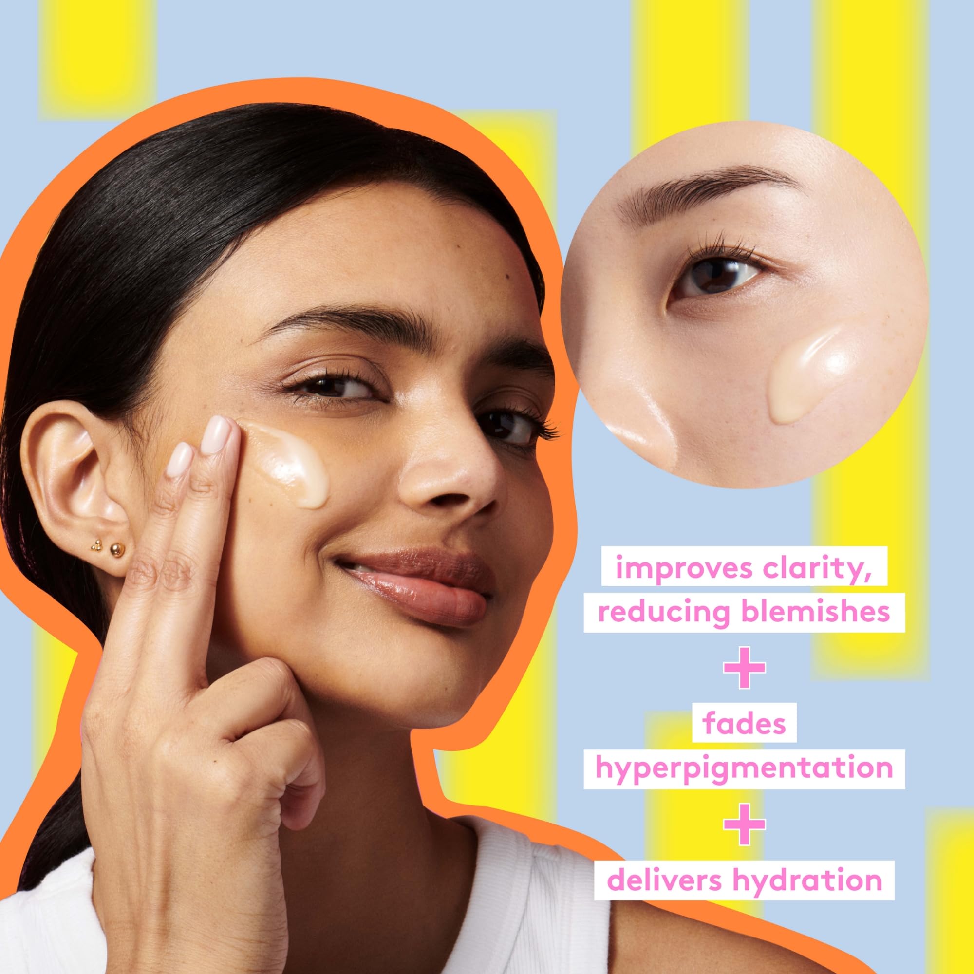 Drunk Elephant C-Luma Serum dropper delivering brightening formula.