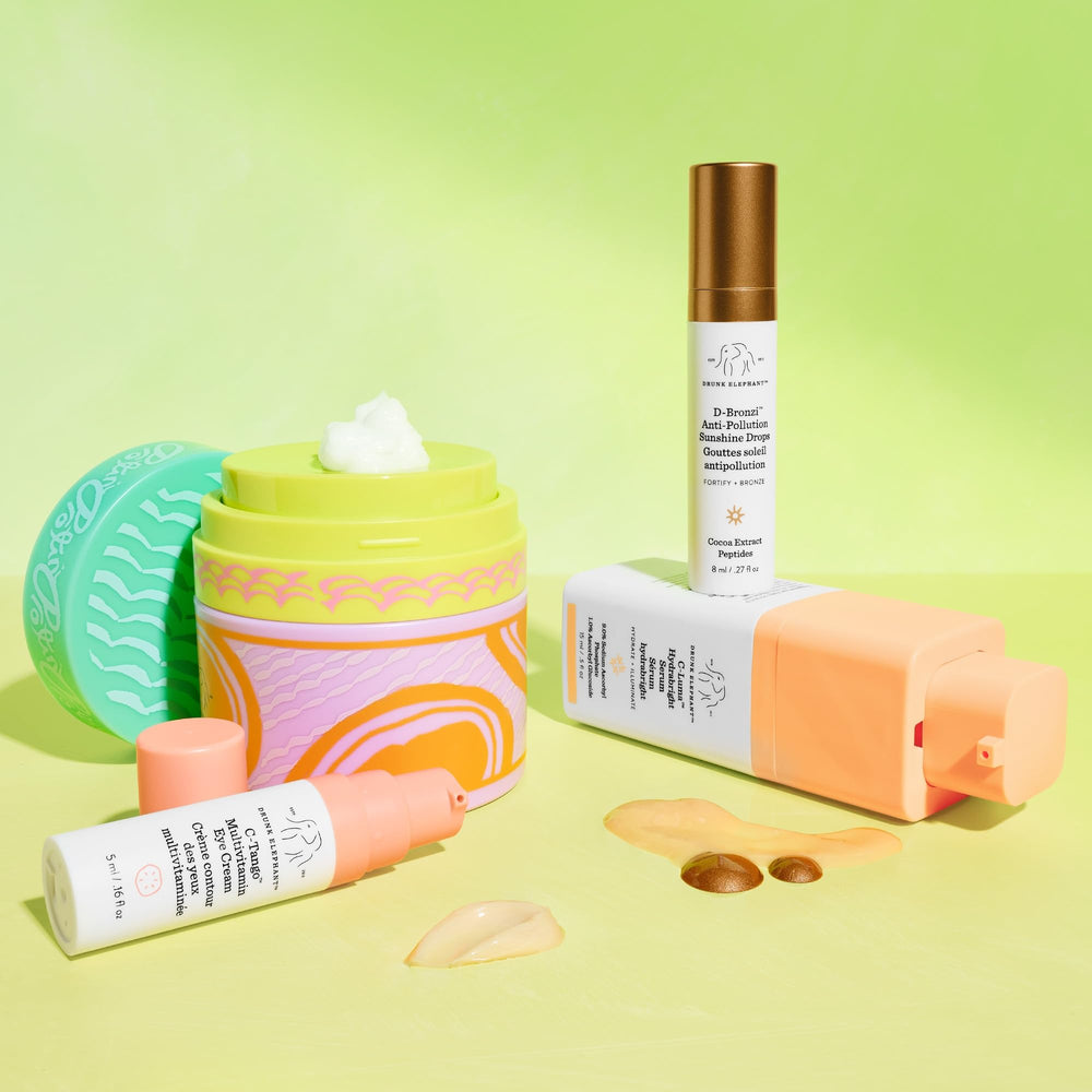C-Luma Hydrabright Serum bottle showing brightening hydration