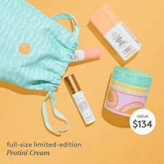 D-Bronzi bronzing serum bottle suggesting glow and warmth