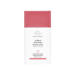 Drunk Elephant O-Bloos Rosi Drops bottle pour for easy color application.