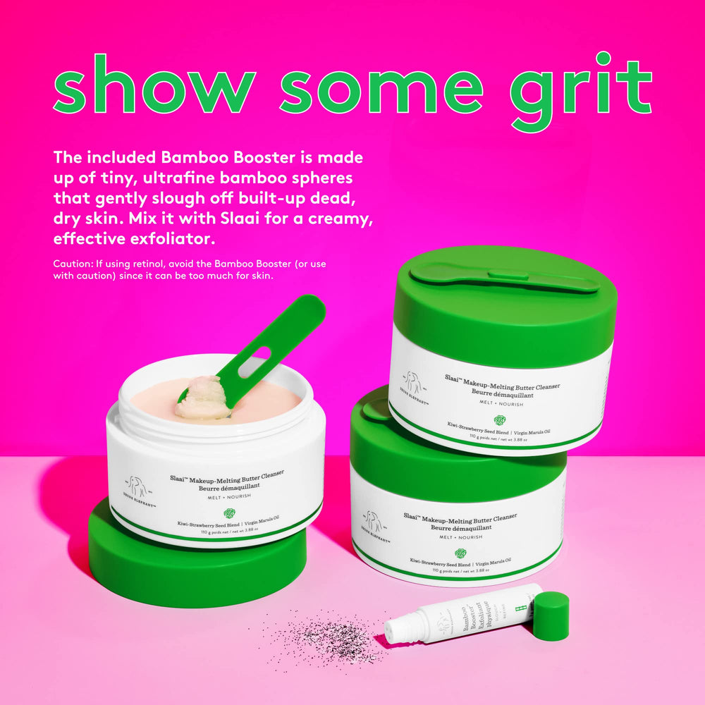 Drunk Elephant Slaai leaves a dewy glow after cleansing